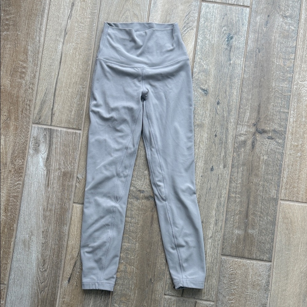 lululemon athletica gray/taupe Leggings